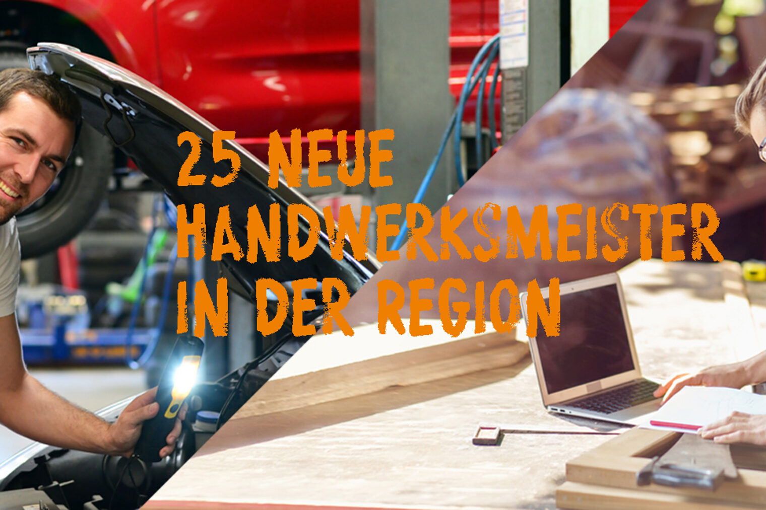 Vor den Prüfungsausschüssen der Handwerkskammer Aachen (HWK) haben in den vergangenen Wochen 25 Gesellen ihre Meisterprüfungen bestanden. Der Schwerpunkt lag in diesem Prüfungszyklus auf den Bereichen Kraftfahrzeugtechnik und Tischler.