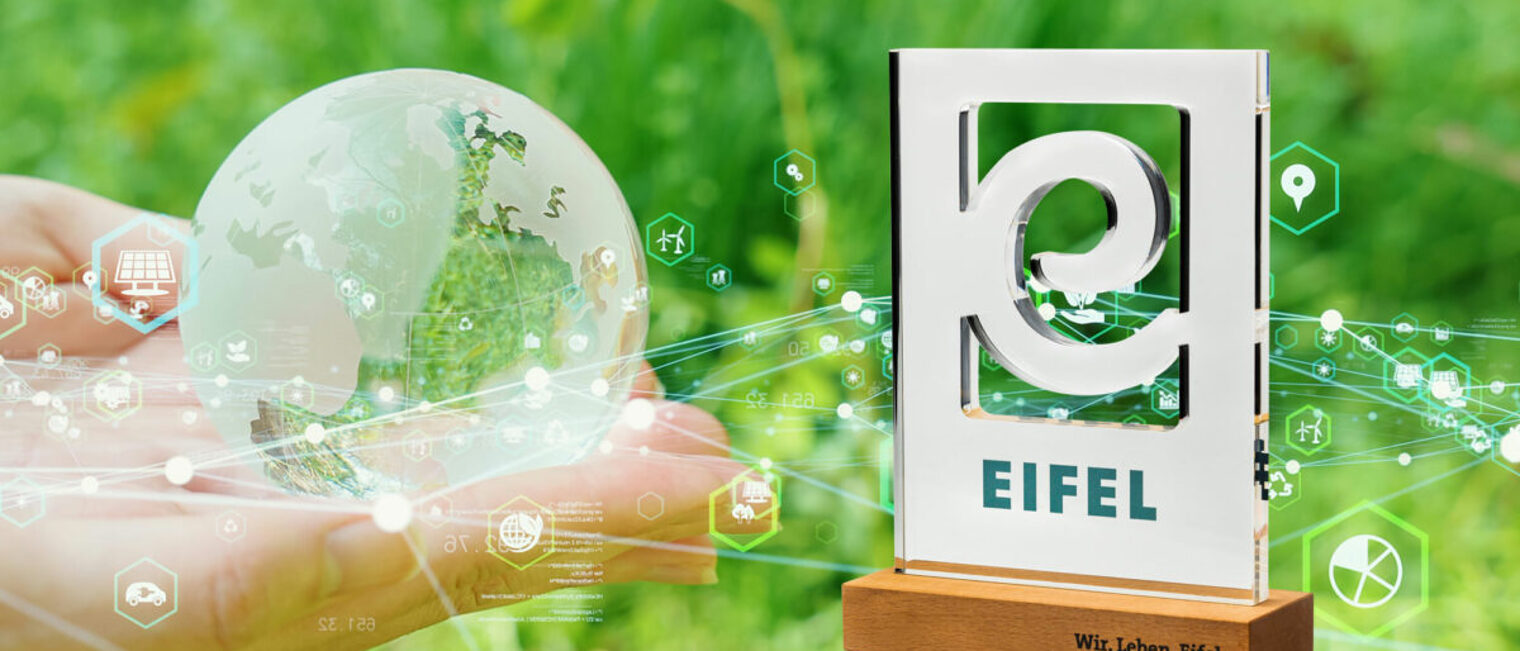 EIFEL-Award 2023 - Gesucht werden Unternehmen mit nachhaltigen Geschäftsstrategien.