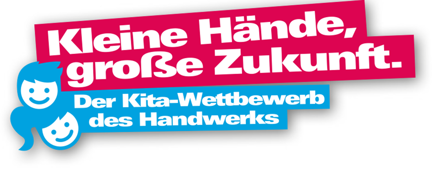 Headline Kita- Wettbewerb Kleine Hände große Zukunft.