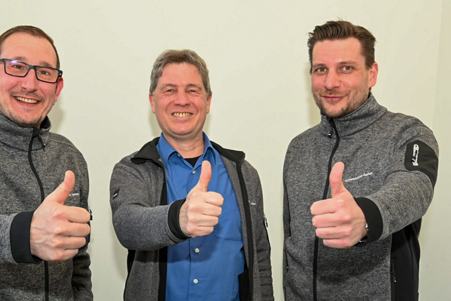 Team AKzentE 4.0 (v.l.): Daniel Günther, Michael Omsels und Philipp Strauch.