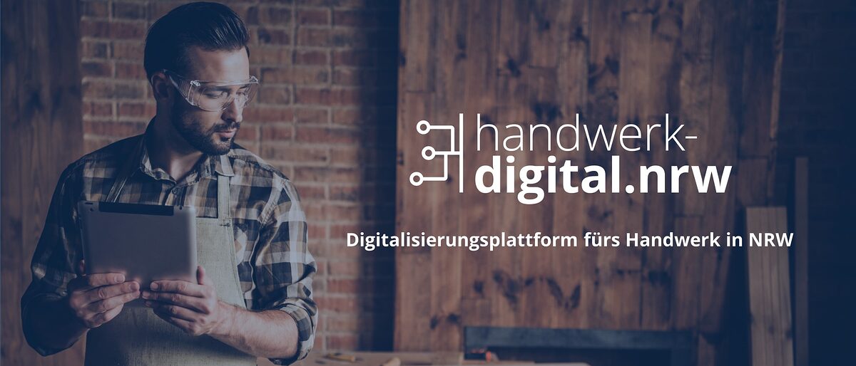 Mit handwerk-digital.nrw ist der Grundstein für die digitale Weiterentwicklung der Handwerksbetriebe in Nordrhein-Westfalen gelegt. Mit handwerk-digital.nrw ist der Grundstein für die digitale Weiterentwicklung der Handwerksbetriebe in Nordrhein-Westfalen gelegt.