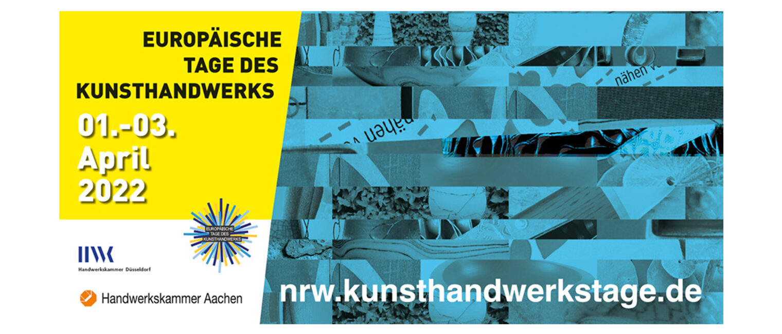 Die Teilnahme an den ETAK und die Veröffentlichung auf der Website sind kostenlos! Alle Infos unter nrw.kunsthandwerkstage.de. Die Teilnahme an den ETAK und die Veröffentlichung auf der Website sind kostenlos! Alle Infos unter nrw.kunsthandwerkstage.de.