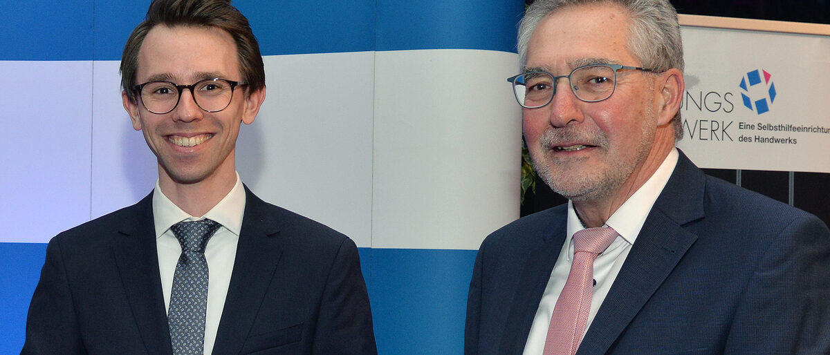 Yannic Schmitt (l.) und Ludwig Voß Yannic Schmitt (l.) und Ludwig Voß