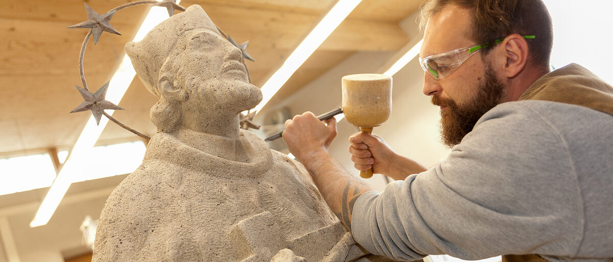 Arbeiter der Denkmalpflege Arbeiter der Denkmalpflege