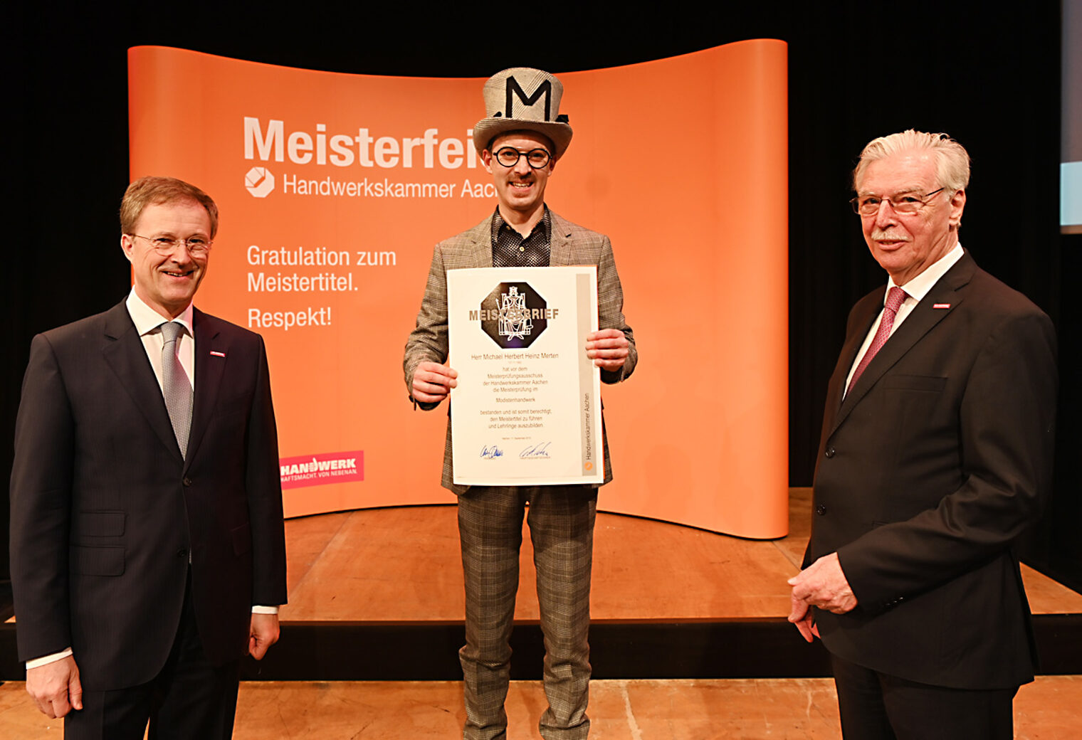 9. Gruppe Modisten: Michael Merten