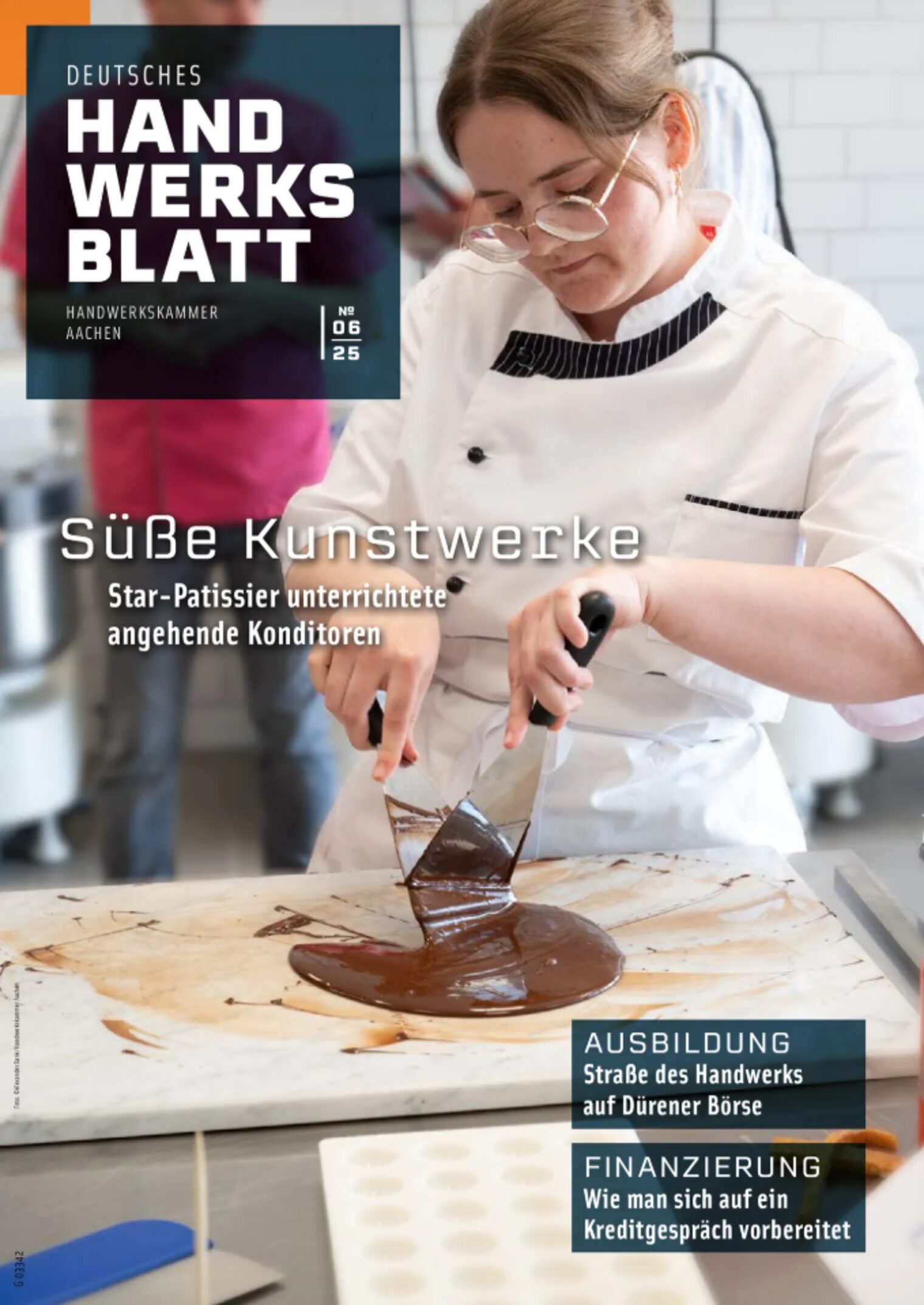 Titelblatt der DHB-Ausgabe Juni