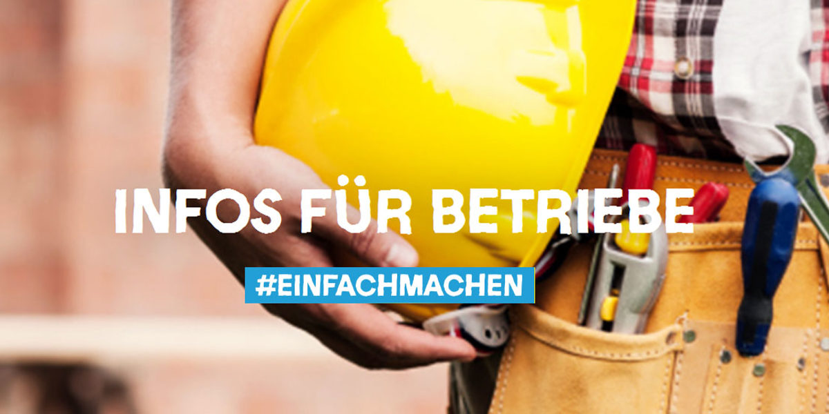 Infos für Betriebe