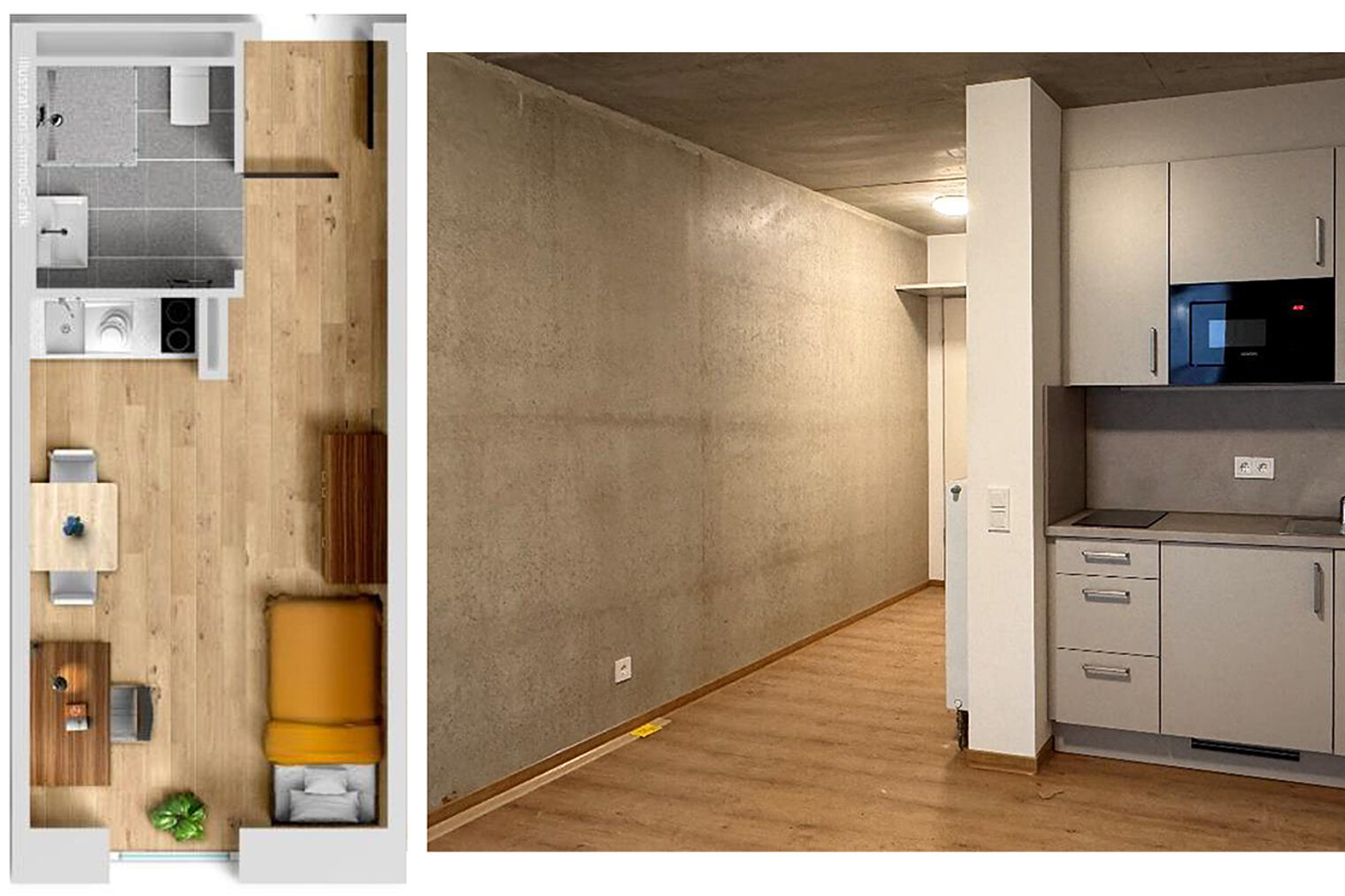 Apartments zu attraktiven Preisen für Studierende der RWTH und FH Aachen sowie für Azubis in der Erstausbildung der Städteregion Aachen