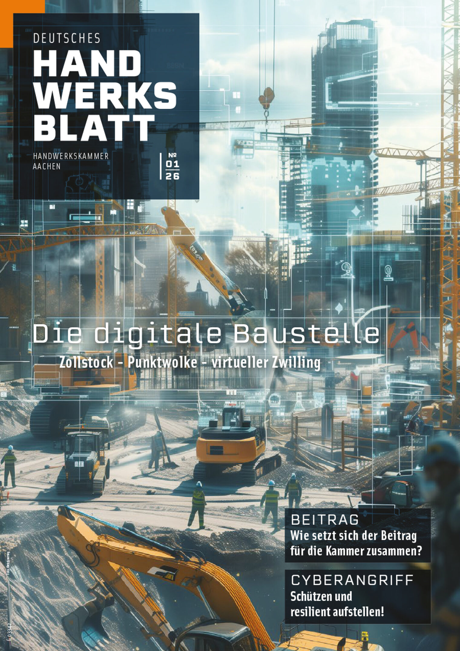 Titelseite vom DHB Januar 2026
