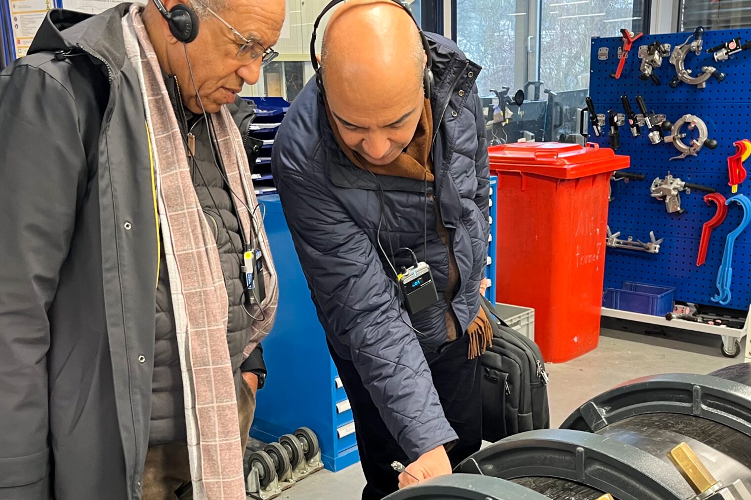 Marokkanische Bau-Experten zu Gast in BGE 