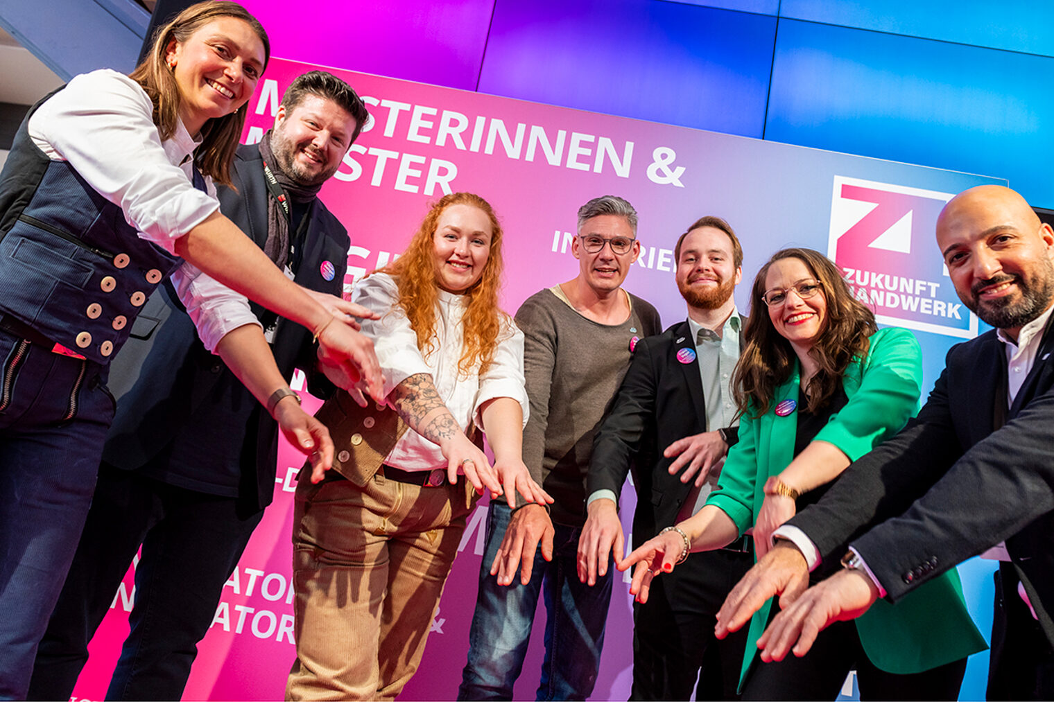 Bild von der Messe ZUKUNFT HANDWERK in München. www.zukunfthandwerk.com