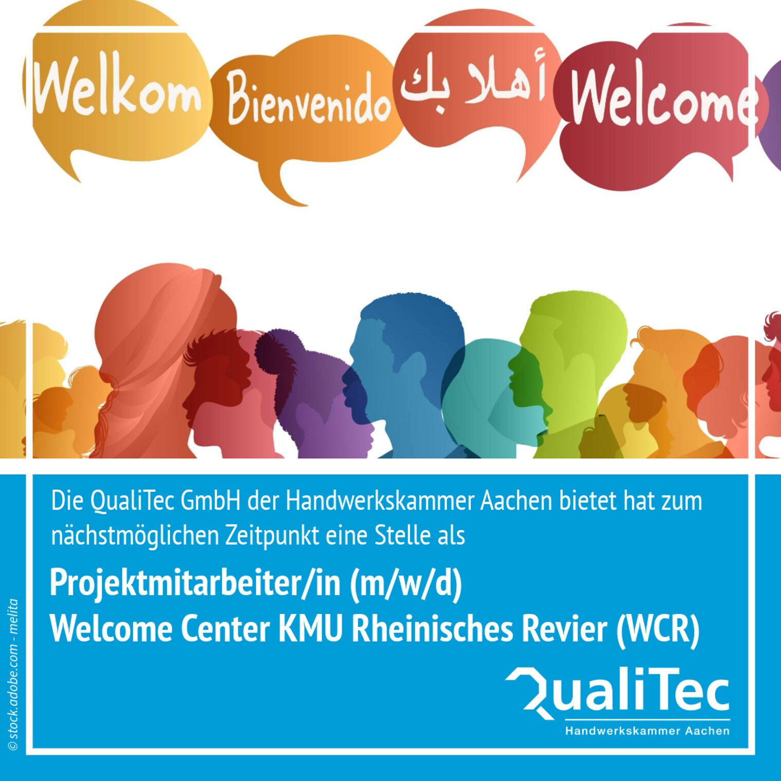 Stellenangebote: Projektmitarbeiter/in (m/w/d) Welcome Center KMU Rheinisches Revier (WCR)