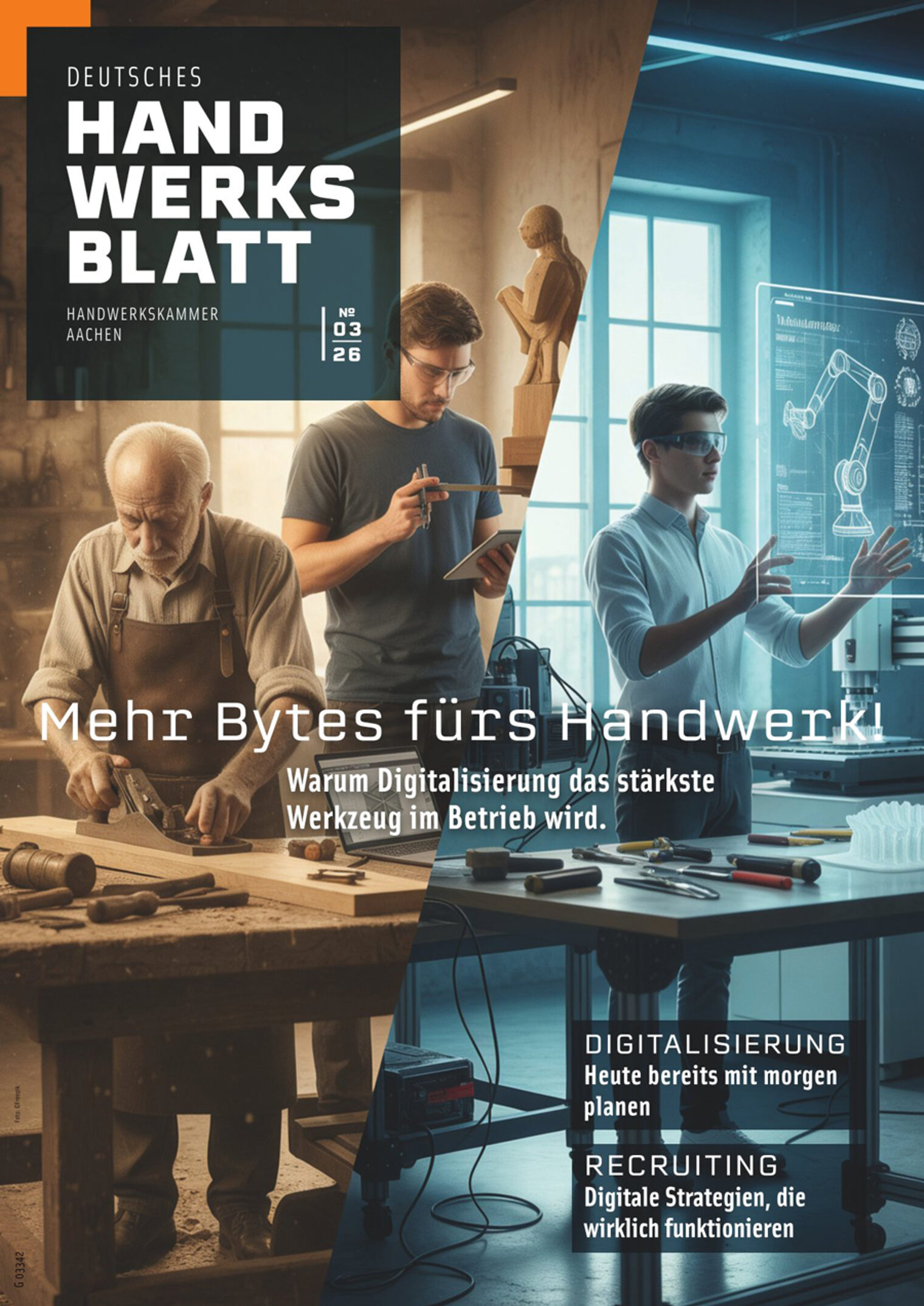DHB Titelblatt der März Ausgabe