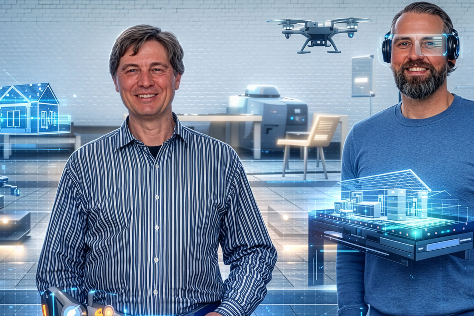 Stabsstelle Zukunft Handwerk: Peter Motter, Michael Omsels und Marc Schnitzler