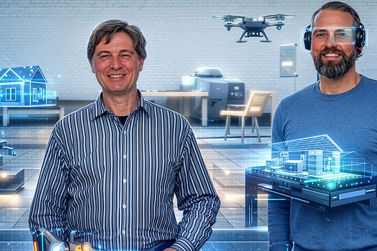 Stabsstelle Zukunft Handwerk: Peter Motter, Michael Omsels und Marc Schnitzler