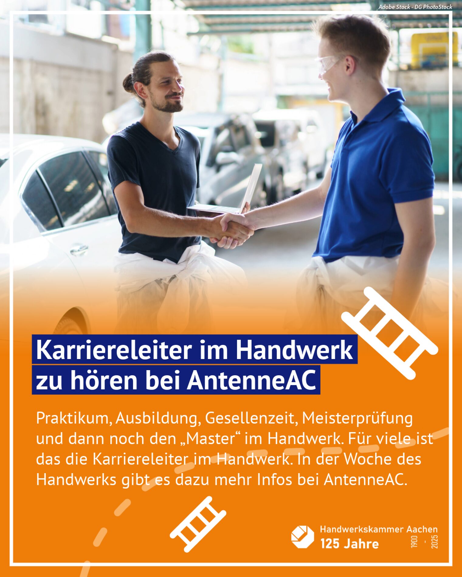 Handwerk auf Sendung