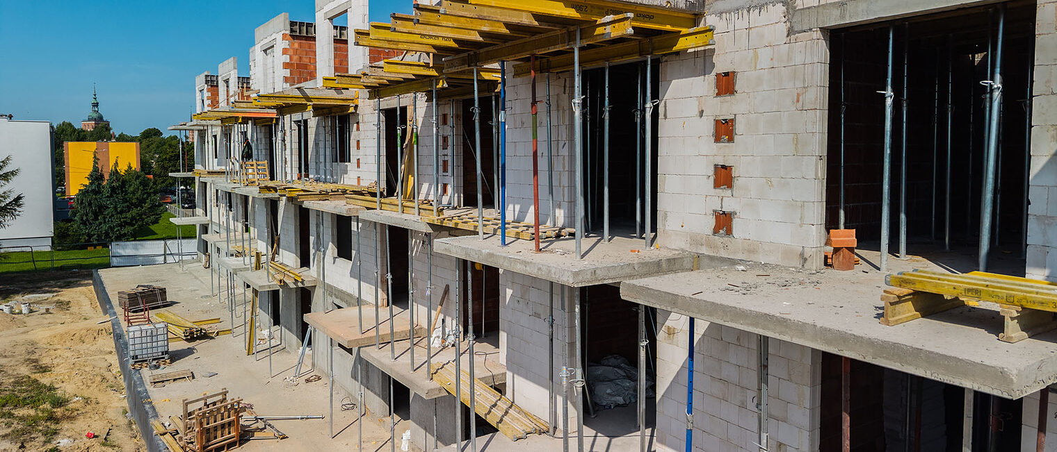 Baustelle im Rohbau