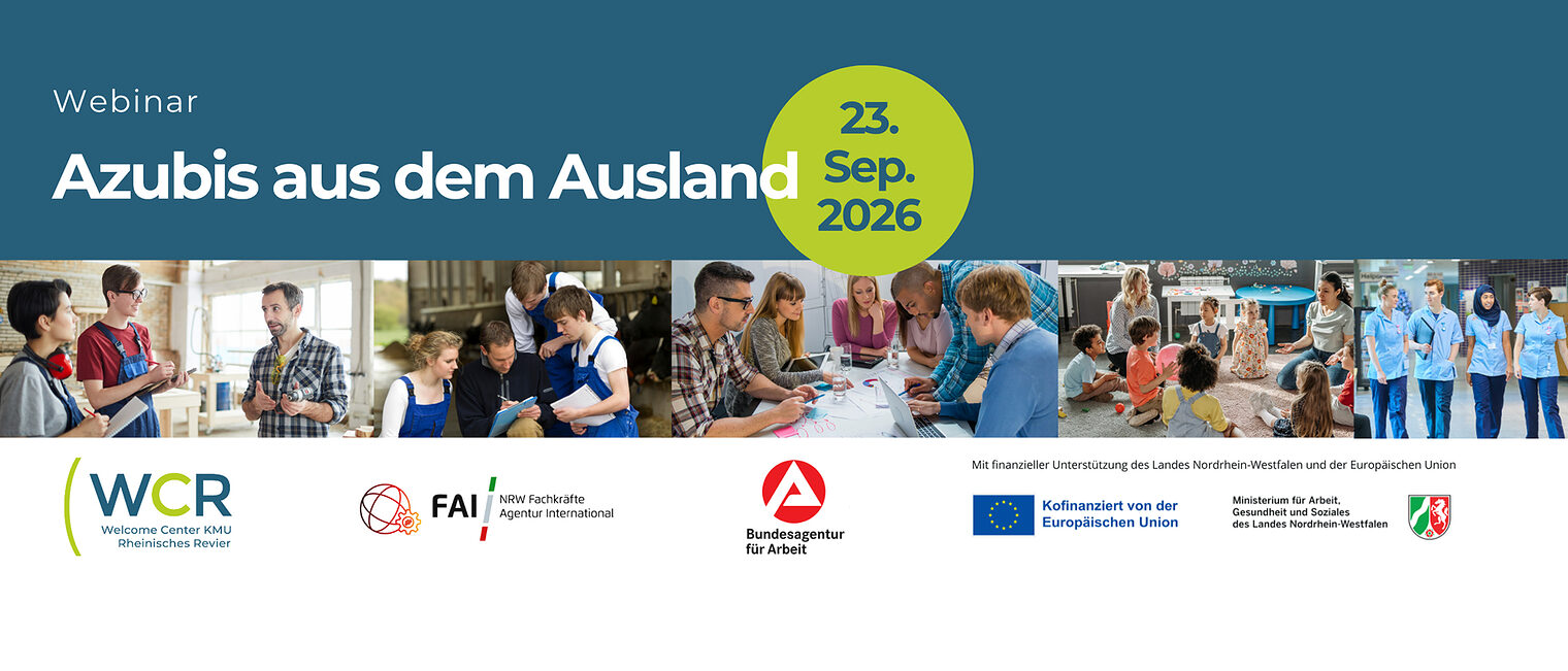 Internationale Auszubildende gewinnen und erfolgreich integrierenKostenfreies Webinar für Unternehmen am 23. September 2026